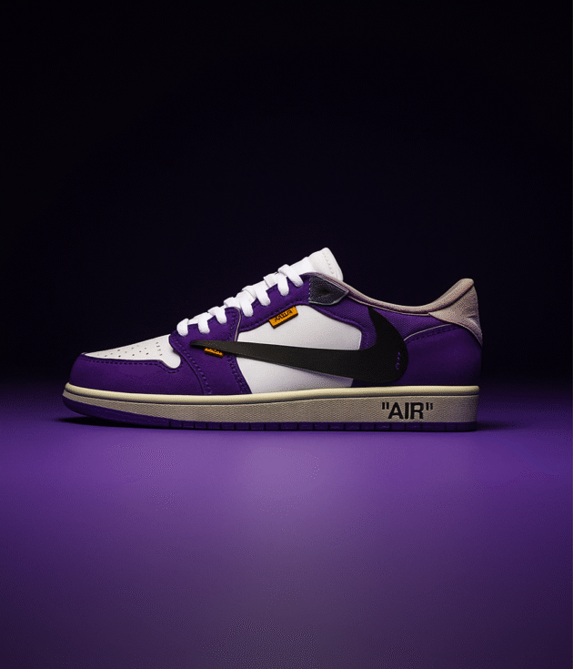 Tênis Nike AIR Roxo e Branco
